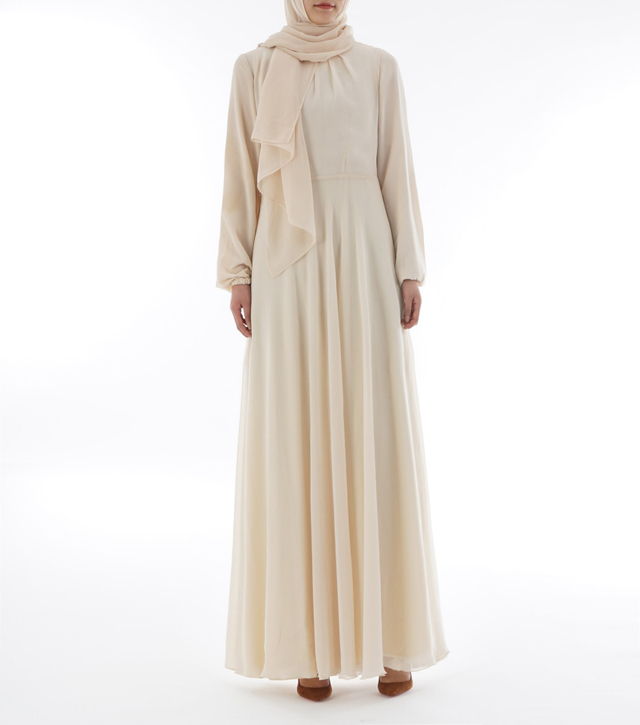 Modest Fashion Chiffon Loose Casual Islamic Dress Plus Size Robe Muslim Maxi Dresses Abaya