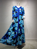  Borka Muslim Dress Print Modest Open Islamic Clothing Vêtements Cotton Embroidery Dubai Women Kimono Abaya