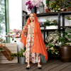  Embroidery Cotton Open Print Vêtements Muslim Dress Modest Islamic Clothing Borka Dubai kids child girl Kimono Abaya