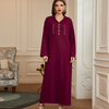Dubai Muslim Robe Ramadan Modest Fashion Loose Islamic Maxi Dresses Abaya