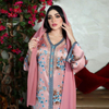  Dubai Modest Women Turkish Prayer Clothes Vetement Femme Robe Femme Musulman Kebaya Maleisie Kimono Islamic Clothing Maxi Dress Open Abaya