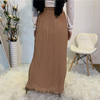 2022 Spring And Autumn Muslim Embroidered Fashion Women's Casual All-match Lapel Long-sleeved Slim Plus Size Denim Top