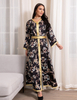 Modest Muslim Dress Embroidery Open Dubai Kaftan Islamic Clothing Borka Fabric Kimono Wholesale Fashion Abaya