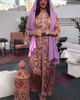  Fabric Borka Wholesale Fashion Kimono Open Dubai Muslim Dress Kaftan Islamic Clothing Modest Embroidery Abaya