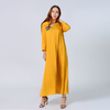 Borka Kimono Fabric Embroidery Kaftan Islamic Clothing Open Muslim Dress Fashion Wholesale Dubai Modest Abaya