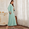Dubai Modest Fashion Best Selling Islamic Muslim Temperament Robe Maxi Dresses Loose Abaya