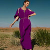 Muslim Dubai Handmade Robe Modest Fashion Middle East Islamic Maxi Dresses Loose Abaya