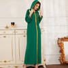 Muslim Dubai Modest Fashion Handmade Robe Middle East Islamic Maxi Dresses Loose Abaya