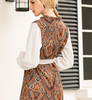 Muslim Printed Robe Summer Modest Fashion Middle East Islamic Maxi Dresses Loose Abaya