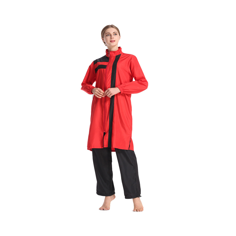 Modest women's swimsuit large size loose stitching sportswear thin section factory direct sales