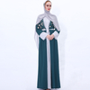 Ramadan new embroidery with Muslim women's chiffon stitching cardigan cross-border spot