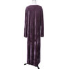 Muslim Non-inverted Velvet Dress European And American Plus Size Fashion Long Skirt Ethnic Style Holiday Long Skirt Autumn