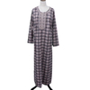Muslim Style French Velvet Long Dress Fashion Casual Ladies Long Dress Arab Women's Clothing