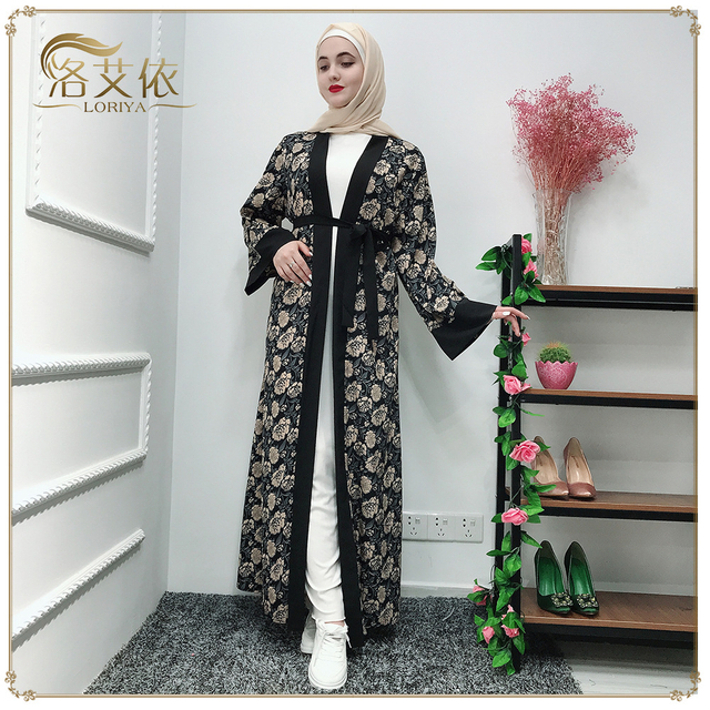 Fashion Online Malaysian Suppliers Modest Islamic Dubai Maxi Dresses for Sale Muslim Abaya