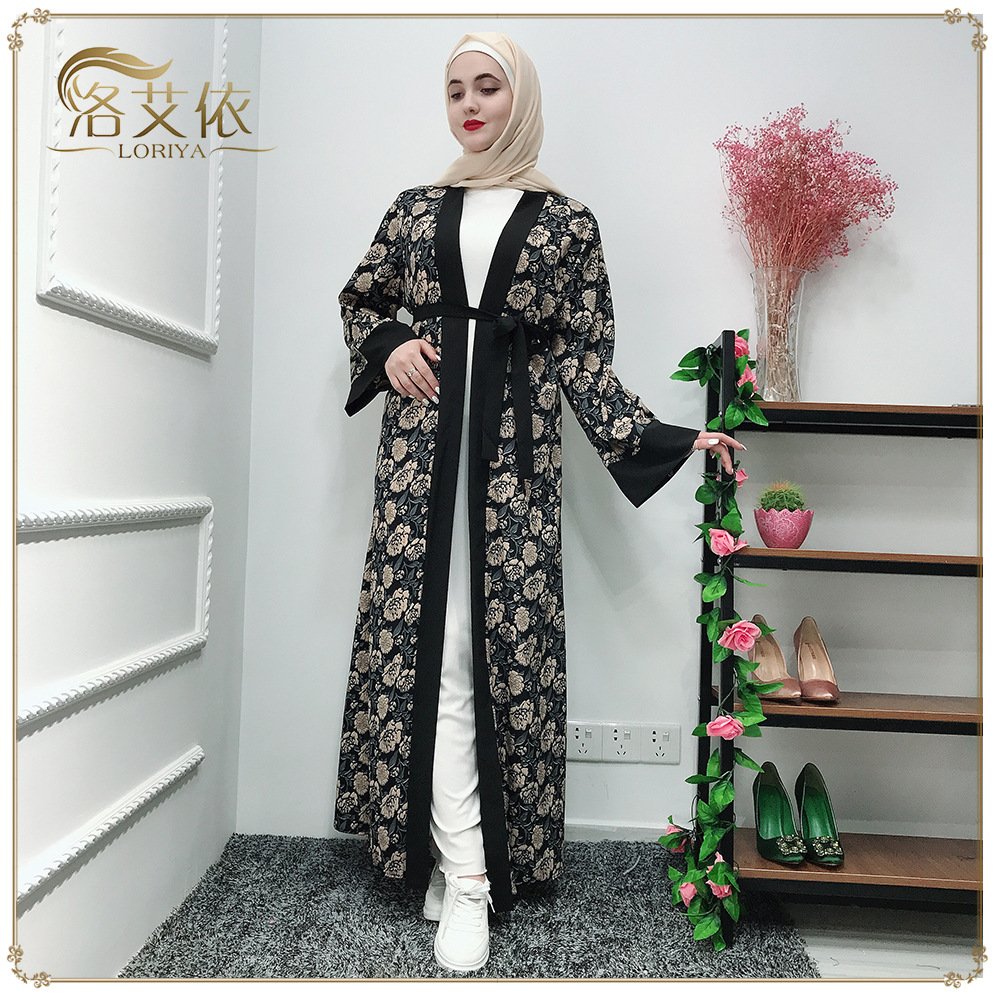 Fashion Online Malaysian Suppliers Modest Islamic Dubai Maxi Dresses for Sale Muslim Abaya