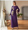 Best Selling Islamic Turkey Dubai Modest Fashion Muslim Robe Maxi Dresses Loose Abaya