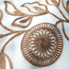 White Embroidery Best Selling Islamic Turkey Dubai Modest Fashion Muslim Robe Maxi Dresses Loose Abaya
