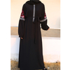 2022 New Fashion Long-sleeved Chiffon Embroidery Casual Dress Muslim Dress