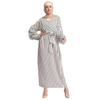 New Dubai Maxi Dresses Couture Modest Fashion Islamic Muslim Open Abaya