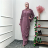 2022 Modest Fashion Islamic Dubai Designs Maxi Dresses Muslim Abaya