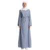 Chic 2022 Modest Fashion Islamic Dubai Maxi Dresses Muslim Open Abaya
