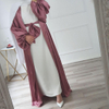 Modest Fashion Kimono Islamic Dress Cheap Arabic Style Muslim Maxi Dresses Modern Open Abaya