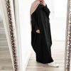 Latest Fashion Lady Islamic Dubai Arabic Modest Cheap Modern Arabic Style Muslim Maxi Dresses Abaya