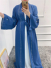 Ebay Modern Dubai Arabic Latest Fashion Lady Islamic Modest Muslim Maxi Dresses Open Abaya