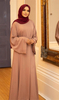 Online Modern Arabic Style Modest Fashion Islamic Dress Cheap Muslim Maxi Dresses Abaya