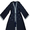  Open Abaya Modest Islamic Clothing Kaftan Morocco Bat Sleeve Thobe Muslim Caftan 2022 Jalabiya Burka Dubai Turkish Kimono Arab Abaya Prayer Women Maxi Dress Open Abaya