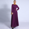 Ramadan New Style Floating Led Spring And Summer Dress Chiffon Muslim Women's Clothing Export Abaya Dress
