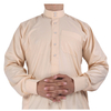 High End Muslim Islamic Arabic Men's Wholesale Casual Robe Stand Collar Thobe