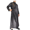 Fashion Arabic Design Casual 2022 Muslim Islamic Cotton New Men's Wholesale Robe Thobe