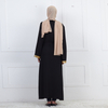  Arab Islamic Clothing Morocco Kaftan Burka Abaya Dubai Modest Jalabiya Thobe Turkish Bat Sleeve Muslim Caftan 2022 Kimono Prayer Women Maxi Dress Open Abaya