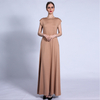 INS New Spring And Summer Solid Color Base Skirt Basic Sleeveless Long Dress Female Spot Delivery