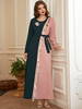 Muslim New Design Modest Lady Skirt Retro Dubai Maxi Dresses Islamic Dubai Women's Abaya