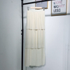 Pleated New Muslim Lady Latest Design Color Fashion Sheath Dress Skirt