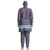 Plus Size Muslim Full Cover 2021 Swimwear Islamic Clothing 3 Pieces Fashion Fabric Sportswear Women Sportswear Modest Swimwear Swimsuit Burkini