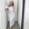 Women Dubai Modest Designer Ladies European New Muslim Plus Size Maxi Dresses Islamic Abaya