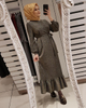 Manufacture Knit Pray Dresses Women Dubai Ladies Muslim Maxi Dresses Islamic Abaya
