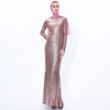 Zhai Moon Piece Fishtail Dress Arab Slim Muslim Abaya Cross-border Spot