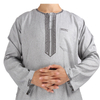 Moroccan Men's Robe Wholesale Pakistan Arabic Stand Collar Muslim Islamic Thobe