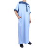 Wholesale Islamic Pakistan Arabic Moroccan Men's Robe Stand Collar Muslim Islamic Thobe