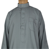 Wholesale New Arabic Middle East Men's Robe Stand Collar Muslim Islamic Thobe
