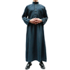 Wholesale Middle East Men's Arabic Islamic Qatar Nigeria Robe Muslim Thobe