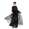 Polka Point Long Sleeve Modest Fashion Islamic Loose Islamic Muslim Maxi Dresses Dubai Abaya