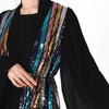 Chiffon Loose Sequins Islamic Robe Arabic Plus Size Modest Fashion Muslim Maxi Dresses Abaya