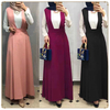 2022 Sheath Middle East Fashion Modest Ins Long Button Skirt