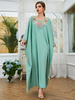 Casual Party Maxi Dresses New Dubai Modest Muslim Women Casual Islamic Clothing Abaya