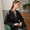 Nida Black Casual Maxi Dresses Modest Southeast Asia Women Islamic Dubai Fabric Dubai Clothing Abaya